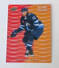 2023-24 Upper Deck Allure Hockey Color Flow Red-Orange #CF-23 Gabe Vilardi 