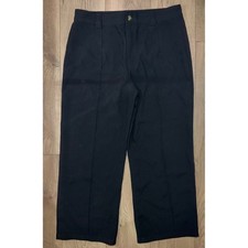 Pre-Owned Zara Straight Leg Black Dress Pants Trousers Women's Plus Size XXL