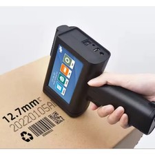 Handheld inkjet printer prints production date, text, batch number, barcode