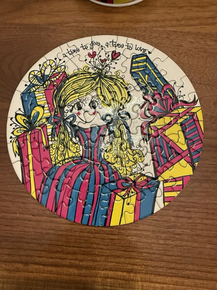 1969 Springbok Mini Puzzle Holiday Thingies by Sandy Miller PZL 9042 COMPLETE - Image 2 of 4