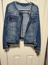 Women’s Denim Jacket I.N.C International Concepts  Size-XL