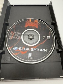 Doom CiB Complete in Box with Registration Card (Sega Saturn, 1997)