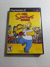 🛑 The Simpsons Game Sony PlayStation 2, Complete, Tested - 335