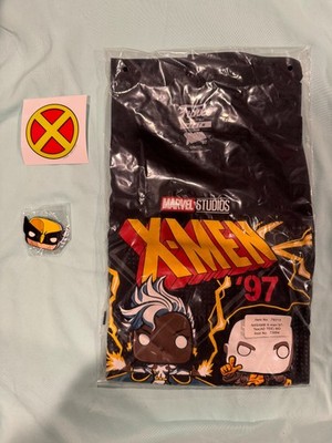 X-Men '97 (Medium Shirt, Sticker, and Pin) Marvel Collector Corps wolverine