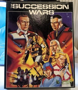 FASA 1612 BATTLETECH THE SUCCESSION WARS Boxed Set 1987 100% COMPLETE & NM!