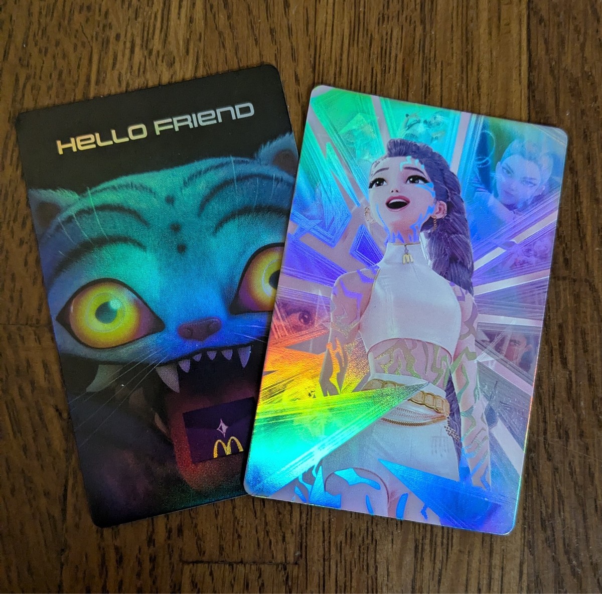 Ultra Rare Rumi Triple Star Holo McDonald's KPOP Demon Hunters