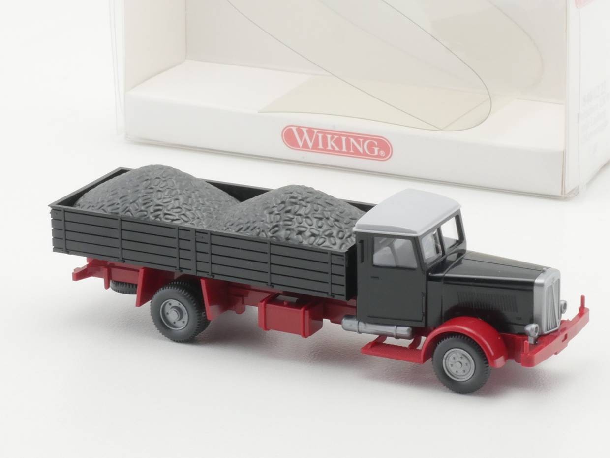 Wiking 8460223 Hanomag Flatbed Truck With Load 1:87 Mint! OVP 1705-23-07