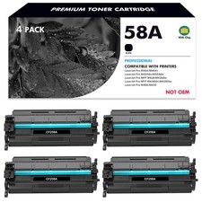 CF258A WITH CHIP for HP 58A Toner Cartridge LaserJet Pro M404dn MFP M428fdw LOT