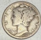 1925-S Mercury Dime- Silver- Scarce Better Date No Reserve #J4968