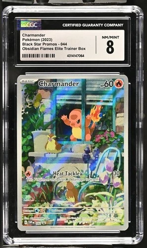 Charmander 044 Sv: Scarlet & Violet Promo Cards Holo CGC 8