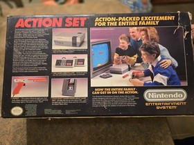 1989 Original Nintendo NES Action Set. Complete With Everything In The Box!!
