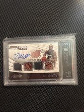 2017-18 Absolute Bam Adebayo Tools of the Trade Four Swatch Jersey RC Auto #/99