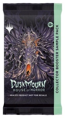 1x Duskmourn House of Horror Collector Booster Sample Pack MTG Magic