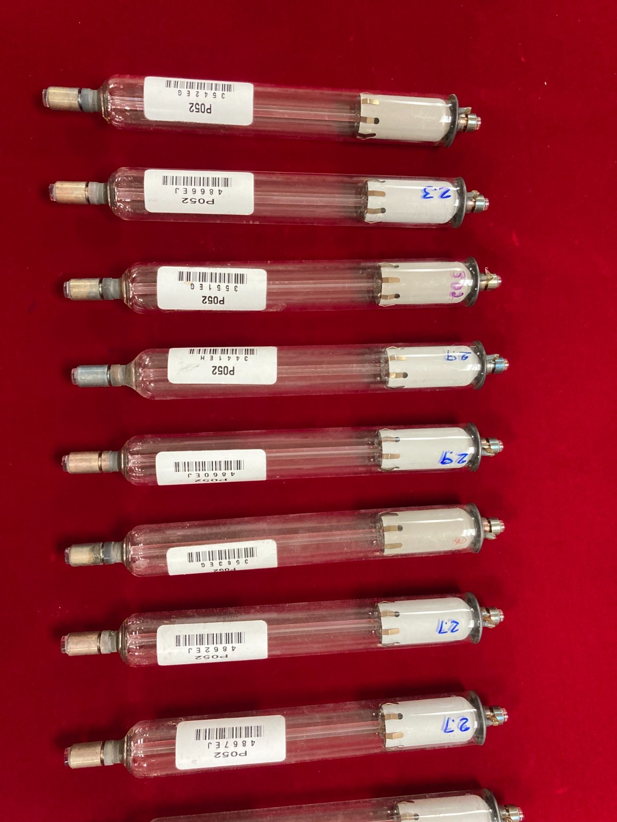 Melles Griot LHR 182 HeNe Laser Tube   12 mW @  633nm Multi-Mode New Old Stock