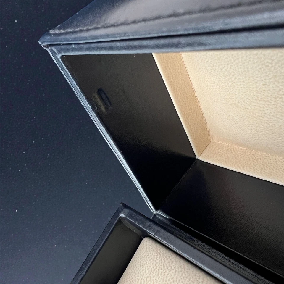 Chopard Long Watch Box Set w/ Outer Box Manual Tag Booklet Display Case #760 - Image 4 of 4