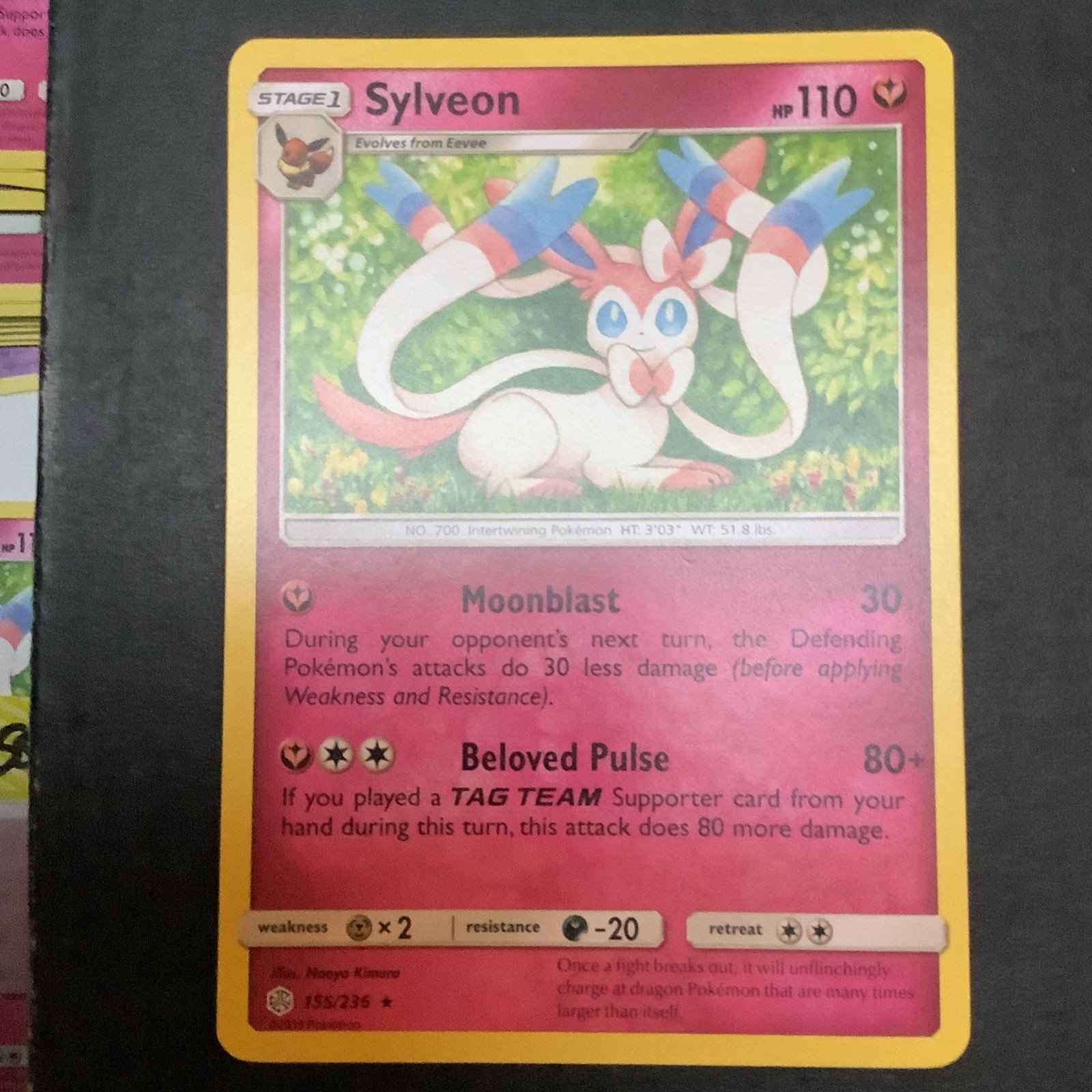 Sylveon 155/236 Sm-Cosmic Eclipse Regular
