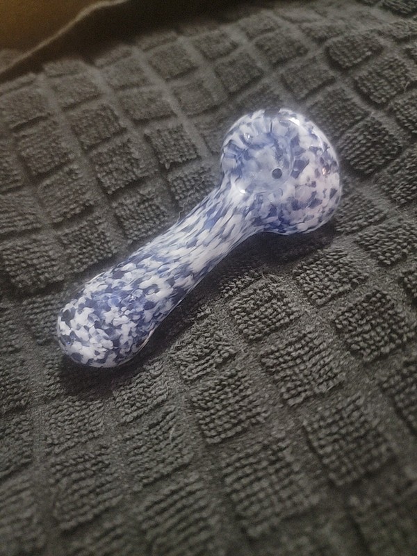 GLASS SPOON PIPE TOBACCO 