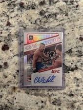 2022 Donruss Optic UFC Chuck Liddell Optigraphs Holo AUTO ICEMAN