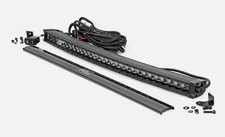 S&D  Rough Country 30" Black Series Curved Single Row DRL LED Light Bar