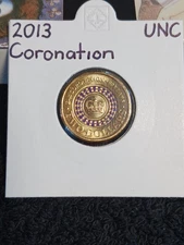 2013 $2  Queens  Coronation  Coin  UNC  in 2x2  Free  post