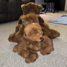 Lot of 3 Vintage Russ Berrie Plush Bears with Tags