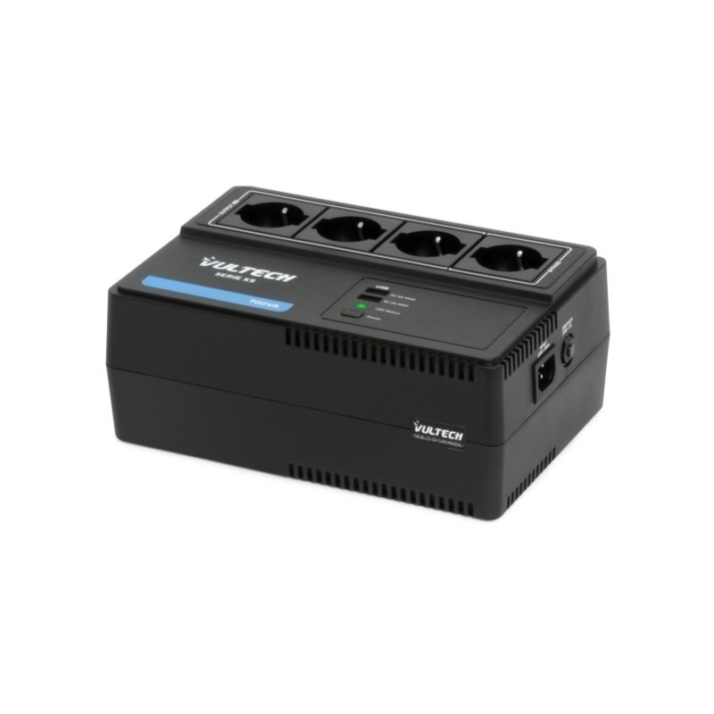 UPS700VA-XS VULTECH UPS 700VA XS LINE INTERACTIVE CON ONDA PSEUDOS - Immagine 5