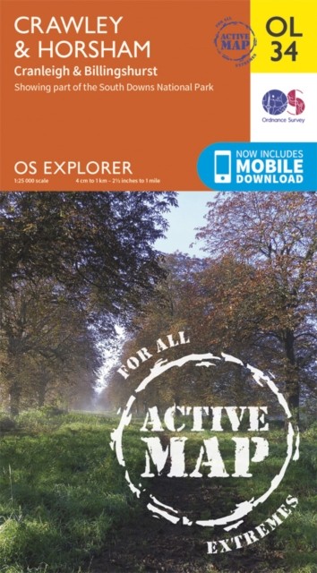 Crawley & Horsham, Cranleigh & Billingshurst by Ordnance Survey