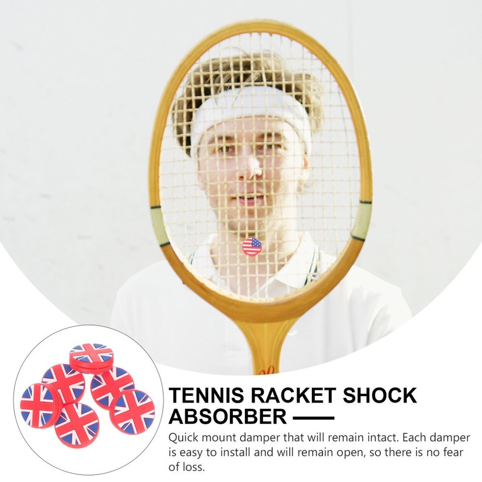 6x Tennisschläger Gewichtsbalance - H-förmige Silikon Streifen