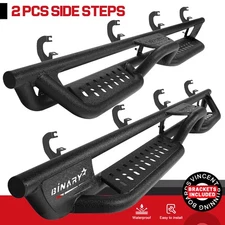 FIT 2019-2026 Silverado 1500 Crew Cab BXK Running Boards Nerf Bars Side Step