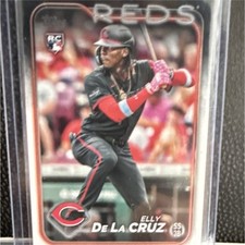 Topps 2024 Series 1 Elly De La Cruz #141 RC Base Cincinnati Reds MLB