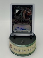 2023-24 Obsidian Cameron Thomas Matrix Material Patch Autographs Green Etch /25