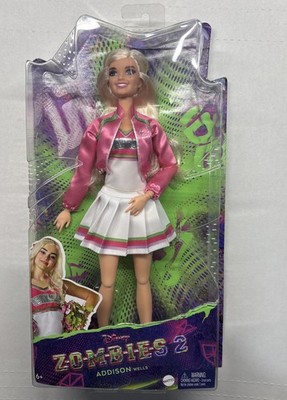 Disney ZOMBIES  2 New Cheerleader Addison Wells Doll  - damaged box