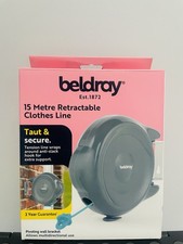 Beldray Retractable Washing Line Outdoor Indoor Clothes Clothing Drying Laundry