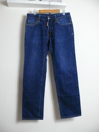 Dsquared2, Dsquared2 Vintage Cotton Dark Blue Jeans - made in Italy - sz It44