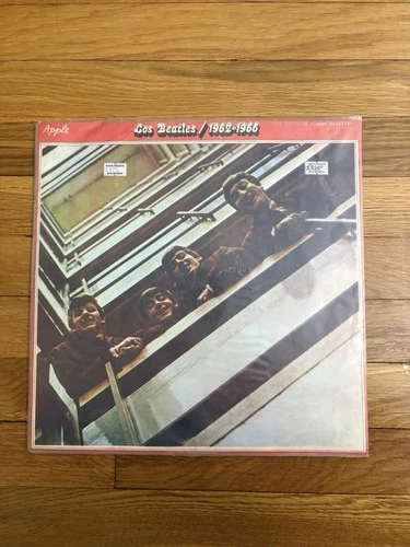 Los Beatles 1962-1966 Double LP 12" Vinyl Rock Apple Uruguay SAPL 30.622/23 RARE