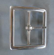 Non-Rust belt buckle with anchor logo