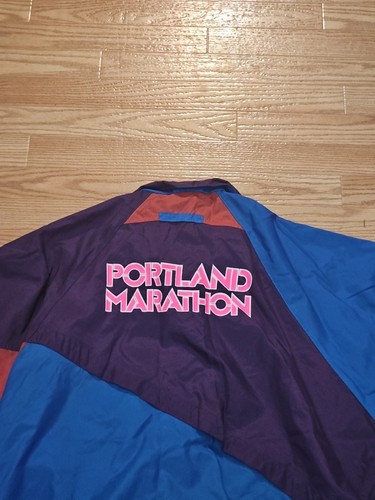 Vintage 90’s Portland Marathon Nike Staff Jacket Rare w/Pants Running Vtg USA - Picture 8 of 10