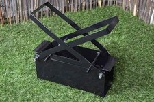 Black Log Briquette Maker Eco Friendly Paper Brick Fire Block Recycling Press