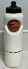 RARE Vintage Nike Basketball Water Bottle W/squishy Ball In Bottle