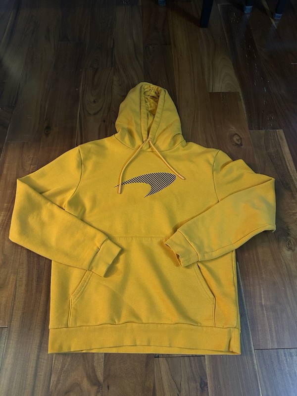 McLaren Racing F1 Formula 1 Hoodie Orange Adult Small Lando Norris Oscar Piastr