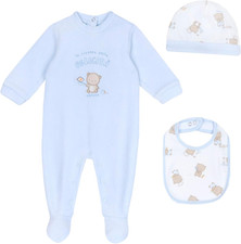 Set Regalo Con Tutina Cappellino E Bavaglia Pigiamino per Bambino E Neonato Unis