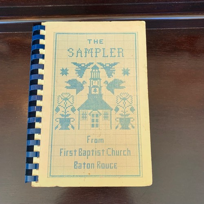 #ad Baton Rouge Louisiana Creole Cajun Cookbook First Baptist Church Sampler $42.75
