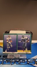 1991 Fleer Football Lot - League Leaders Emmitt Smith #418 + Emmitt Smith #237