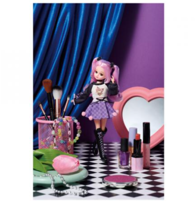 PSL Takara tomy Sanrio Lovely My Melody Cool Kuromi Style Licca