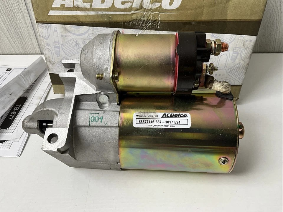 Arranque ACDelco 337-1017 nuevo para Chevy Olds Le Sabre NINETY OCHO Cutlass Buick Foto 2 de 4