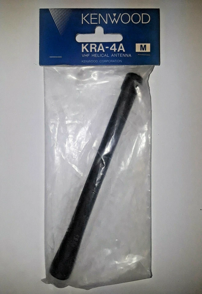Antena helicoidal Kenwood KRA-4A VHF (selada de fábrica!) - Imagem 2 de 2