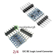 2/5/10 x 2 / 5~3.3V 4Kanal I2C Logic Level Converter IIC BiDirectional