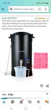 Soap Making Kit 3L/6L/12L Soap Heating Melter Pouring Spout Pot 110V DIY Crafts