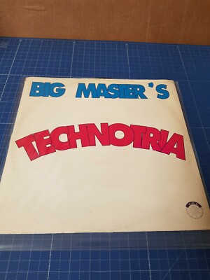 Big Master's    Technotria Vinyl gebrauch/used