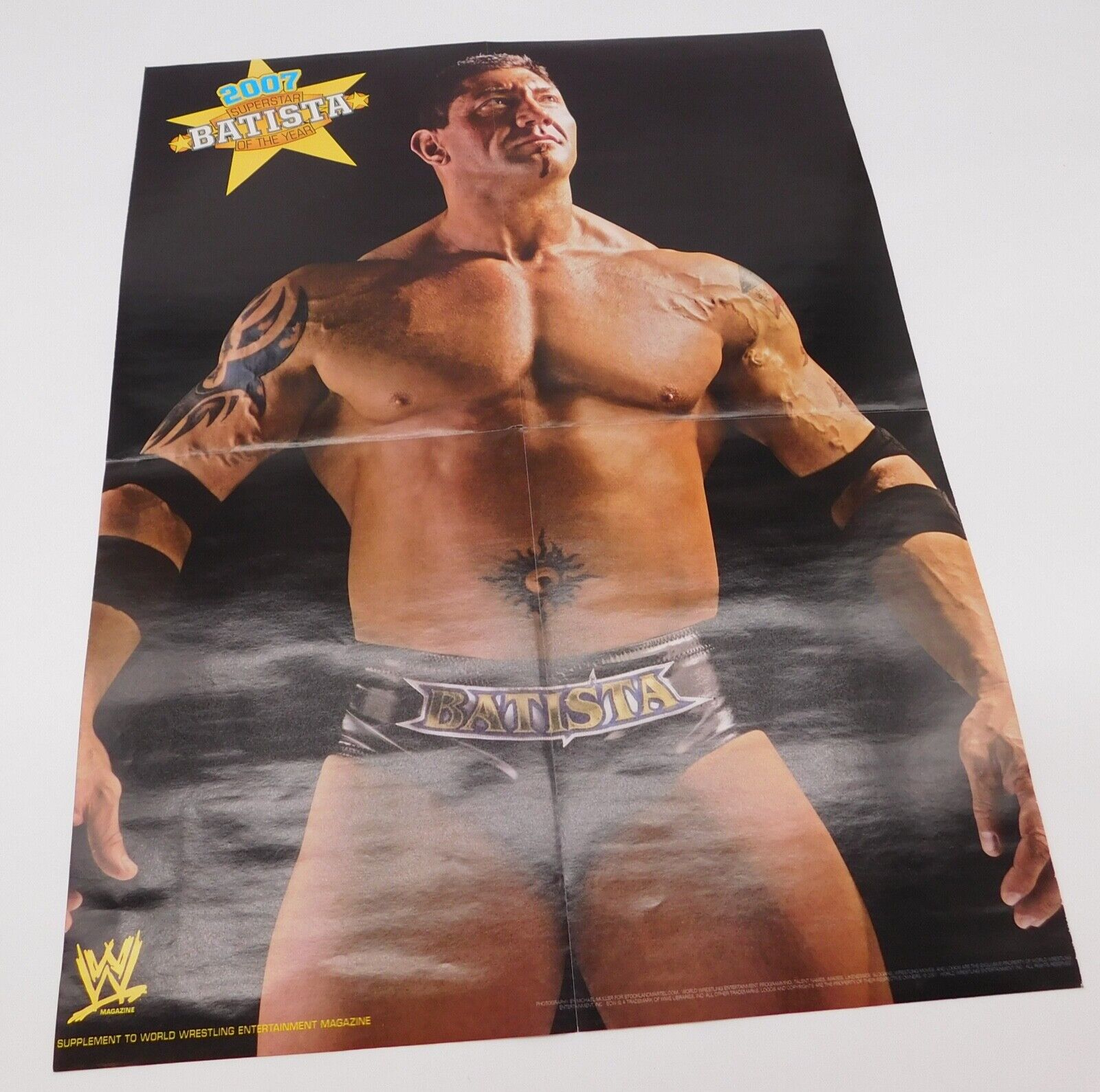 Dave Bautista (Mma, Wrestler) Actor Poster - Lost Posters